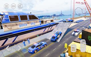 Police Cargo Truck Transport capture d'écran 1