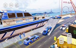 Police Cargo Truck Transport ảnh chụp màn hình 1