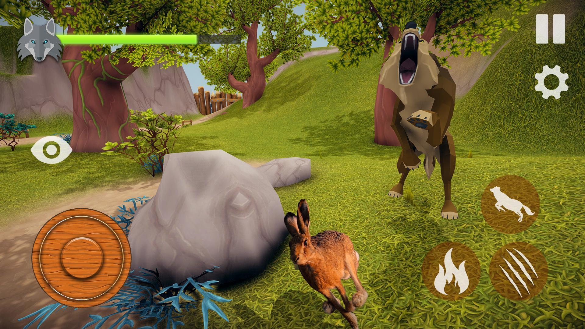 The Wolf Simulator 3d For Android Apk Download - rabbit simulator roblox