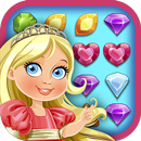 Jewels Princess Crush Mania - Juego de Puzzle APK