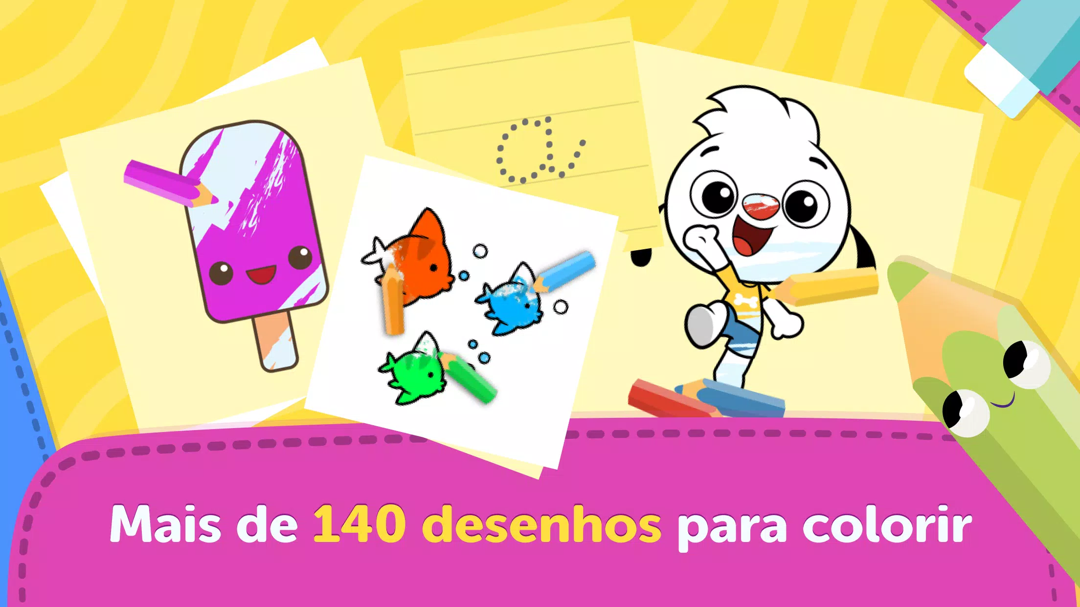 Infantil desenhos para colorir Jogos para crianças - Baixar APK para  Android