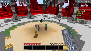 Block Überlebens Minispiele Plakat
