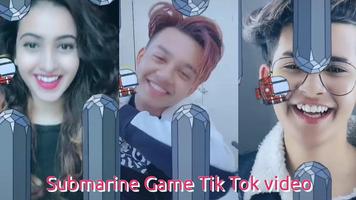 Submarine Game Tik Tok - Submarine Master Game Plakat