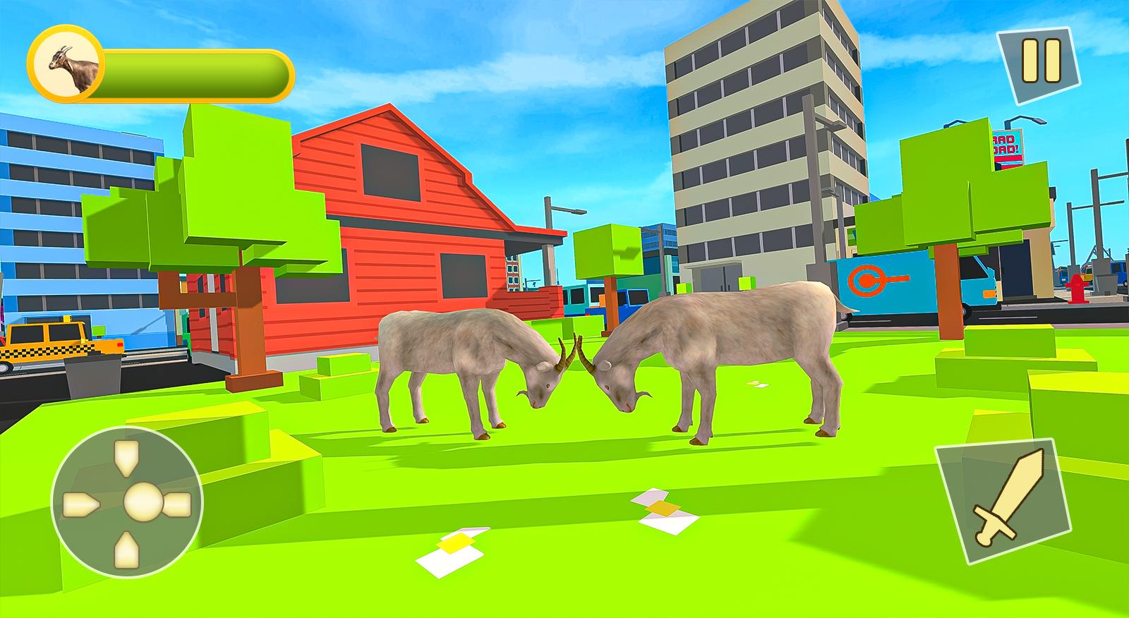 Игру козла все открыто. Goat Simulator 2021. Симулятор козла Сити. Супер симулятор. Козел Строитель Гоат симулятор.