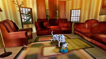Dalmatian Dog Pet Life Sim 3D اسکرین شاٹ 1