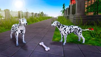 Dalmatian Dog Pet Life Sim 3D اسکرین شاٹ 2