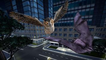 برنامه‌نما Wild Bat Simulator 3D عکس از صفحه