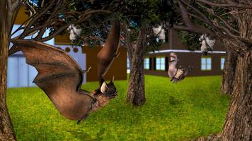 برنامه‌نما Wild Bat Simulator 3D عکس از صفحه