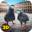 مدينة الطيور حمامة محاكاة 3D APK