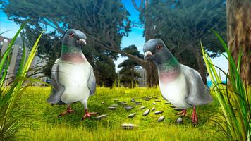 Simulateur de Pigeon Oiseau 3D capture d'écran 1