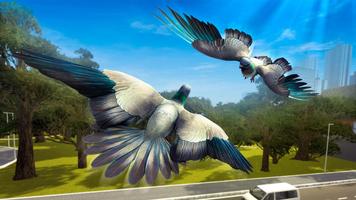 Simulateur de Pigeon Oiseau 3D capture d'écran 2