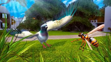 Simulateur de Pigeon Oiseau 3D capture d'écran 3