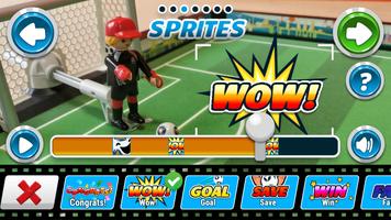 PLAYMOBIL Soccer Studio اسکرین شاٹ 1