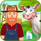 Cow Farm - Farming Games ไอคอน