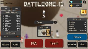 BattleOne.io スクリーンショット 1