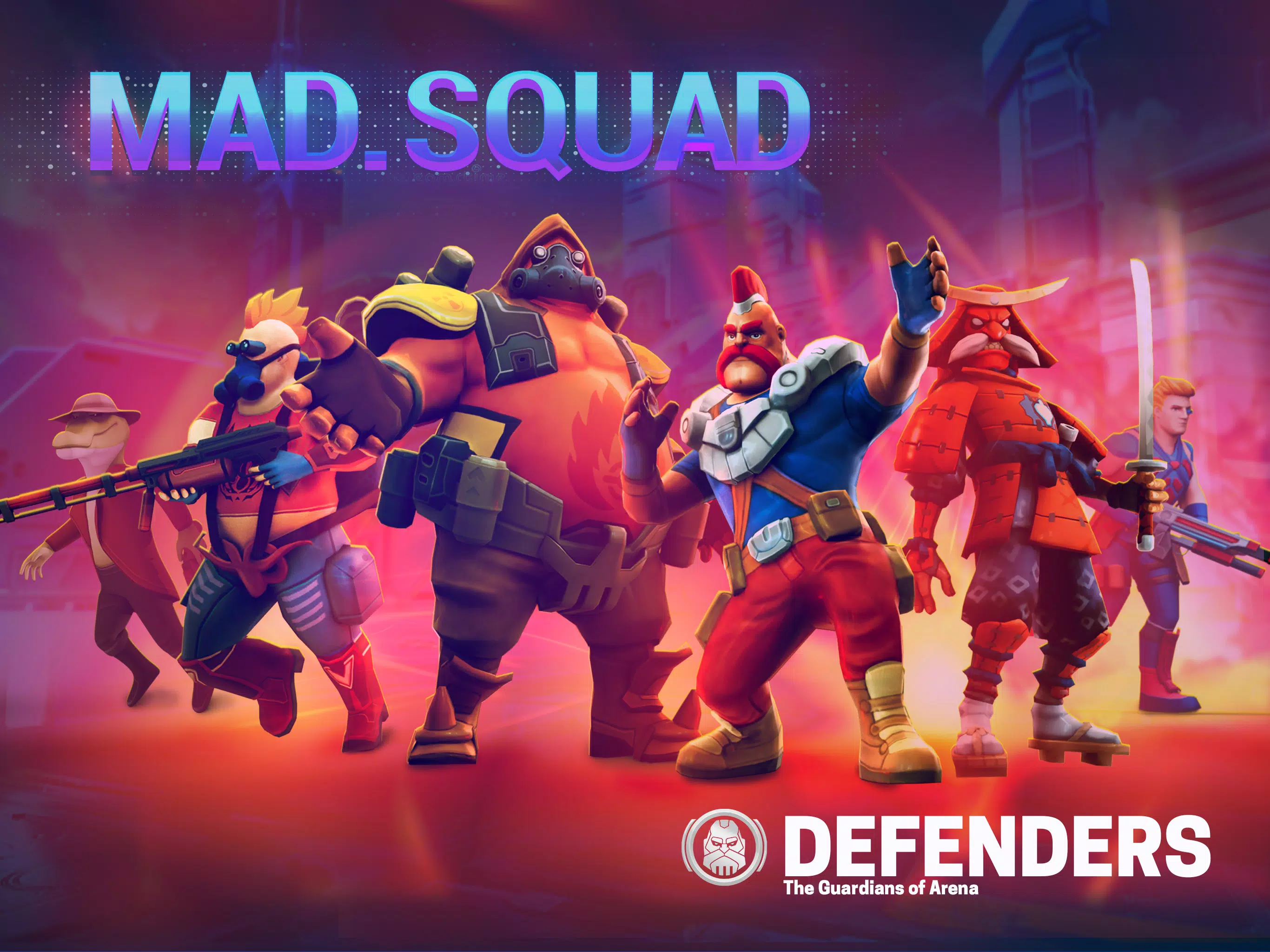 Saiu Mad Squad Jogo Competitivo Em 3 Pessoa Leve Para Celular