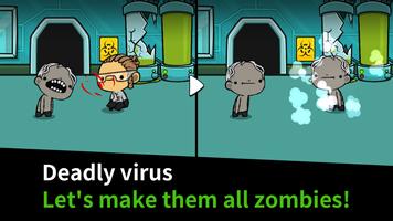 Happy Zombie Virus Poster