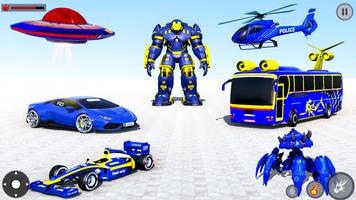 Multi Robot Car Robot Games Affiche