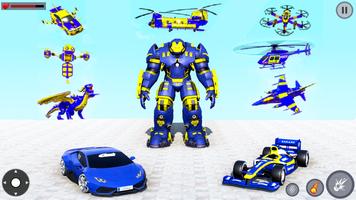 Multi Robot Car Robot Games capture d'écran 1