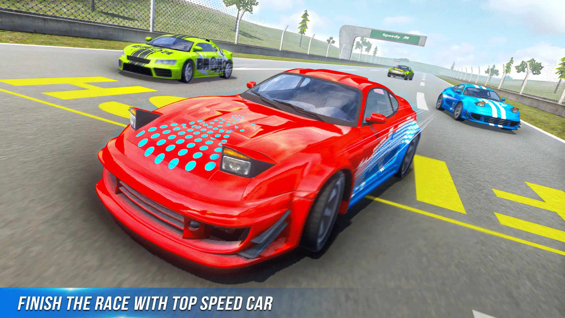 Top Speed Racing 3D - Car games 