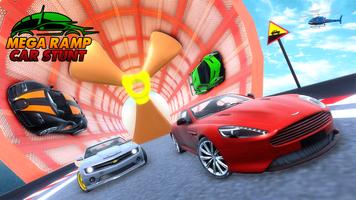 Mega Ramp Car Stunts Games 3D capture d'écran 3