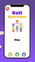 Sort Color Ball Puzzle تصوير الشاشة 1