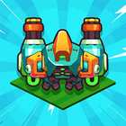 Merge Tank Defence : Idle Game أيقونة