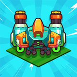 Merge Tank Defence : Idle Game أيقونة