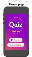 Play Quiz & Win Affiche