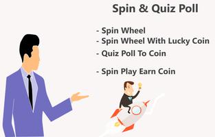 Spin & Quiz Poll Cartaz