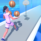 Basketball Juggler Run 3D icône