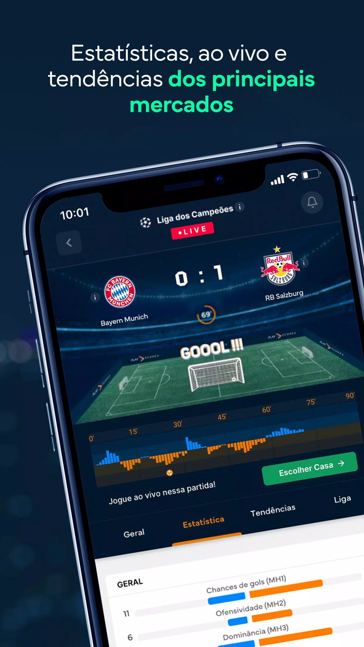 Download do APK de Playscores Resultados Ao Vivo para Android