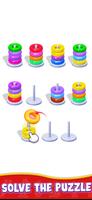 Hoop Stack: Color Sort Puzzle الملصق