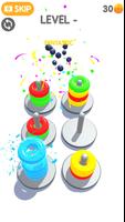 Color Hoop Stack - Ring Games 海報