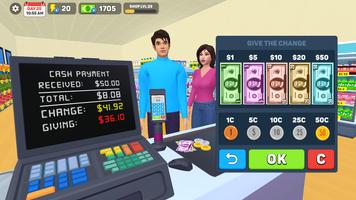 Simulator Kedai Pasar Raya syot layar 2