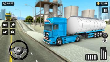 Camión Simulador Juego 3D captura de pantalla 2
