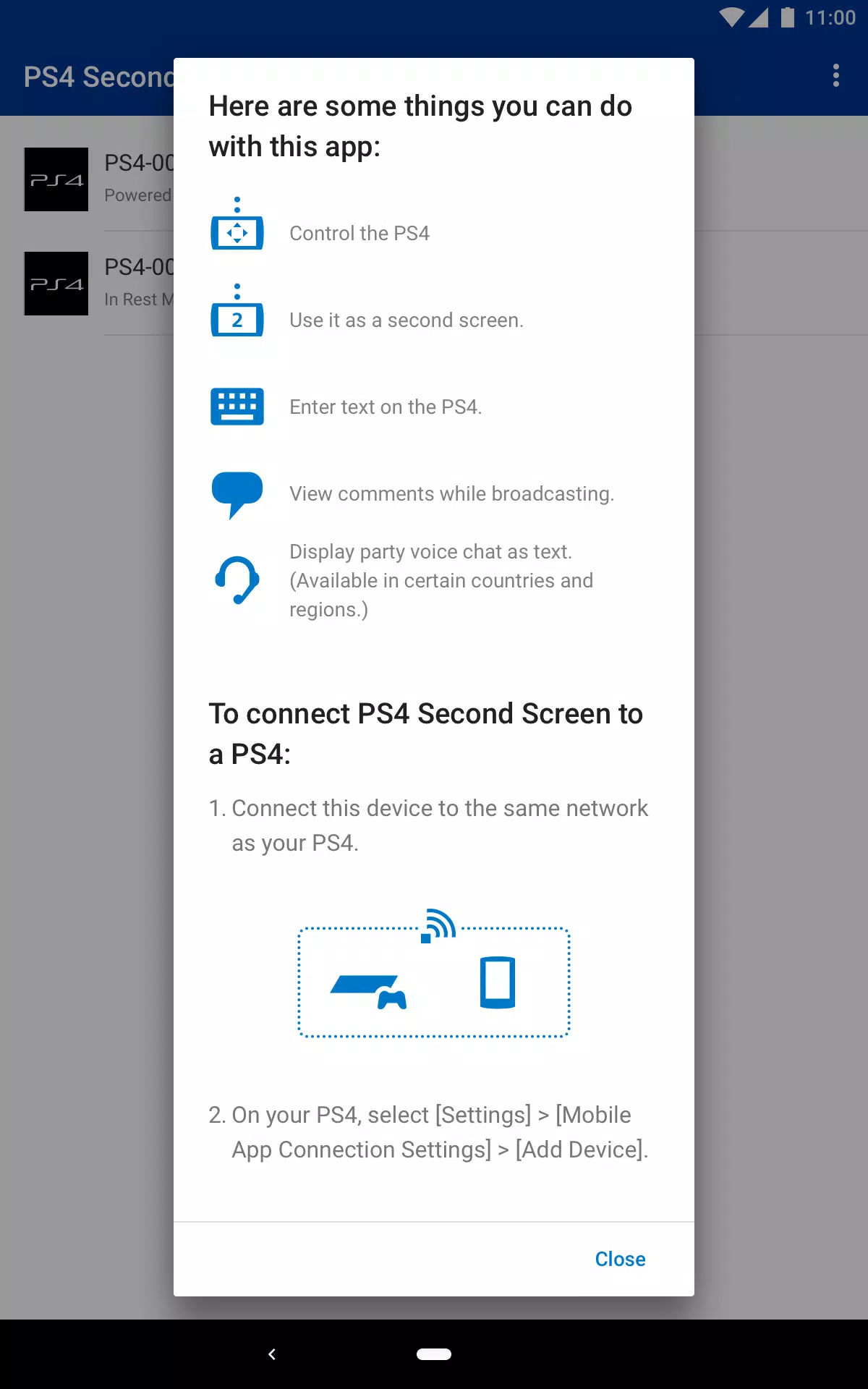 PS4 Second Screen APK for Android Download