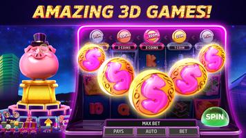برنامه‌نما POP! Slots™ Vegas Casino Games عکس از صفحه
