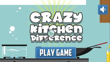 Difference - Crazy Kitchen Affiche