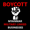 Boycott Myanmar Military-Linked Businesses