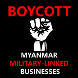 Boycott Myanmar Military-Linked Businesses biểu tượng