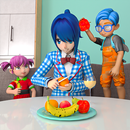 Newborn Twin Kraft Mom Life 3d APK