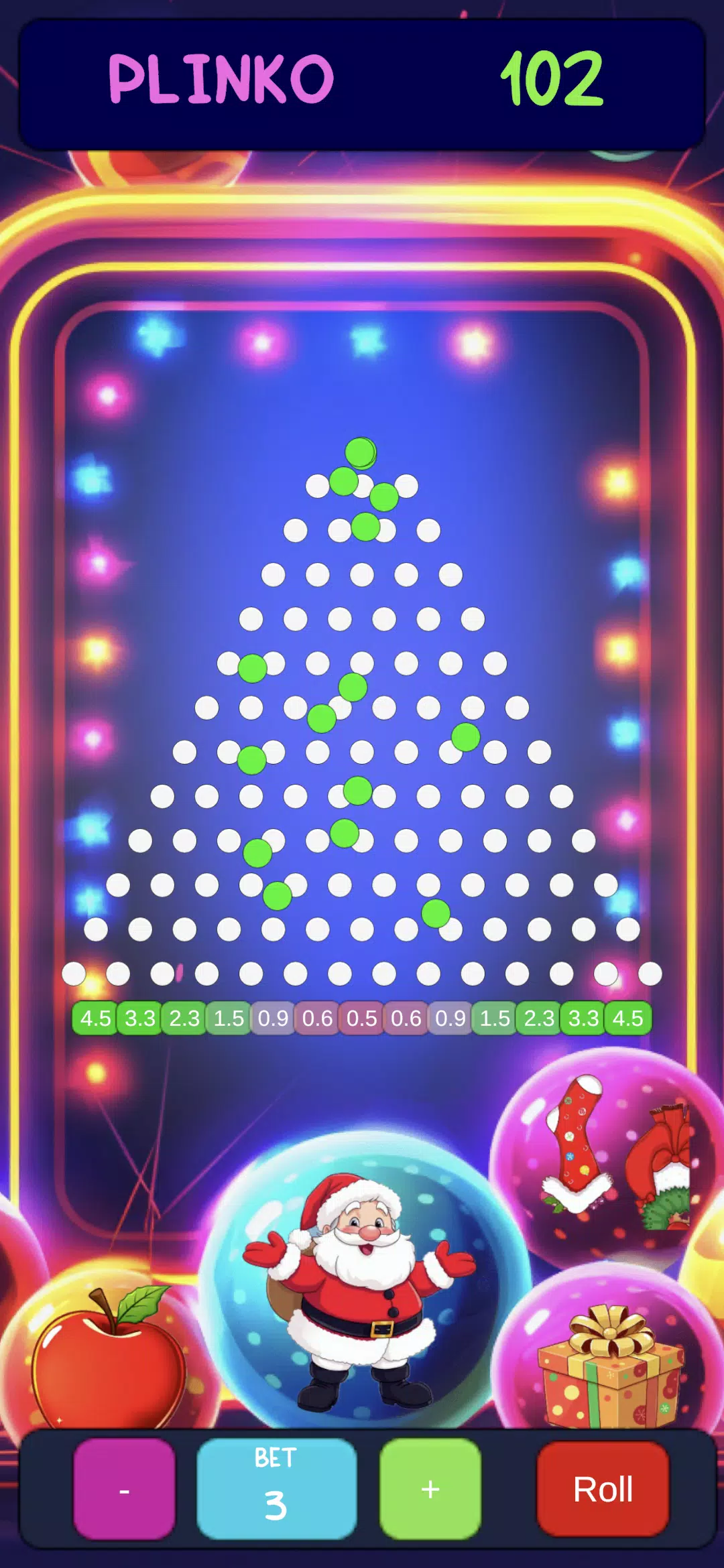 Christmas Plinko Fight