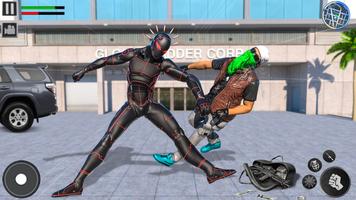 Black Spider: Spider Hero Game imagem de tela 3