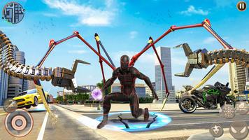 Black Spider: Spider Hero Game پوسٹر