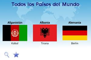 Países del Mundo capture d'écran 1