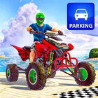 Xtreme ATV Quad Bike Parking: Real Bike Games 2021 أيقونة