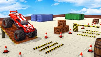 Police Monster Truck Games: Parking Monster Jam 3D الملصق