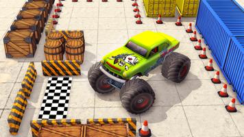 Police Monster Truck Games: Parking Monster Jam 3D تصوير الشاشة 1