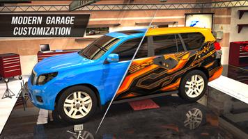 Prado Car Parking 3D Car Games capture d'écran 2
